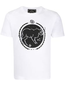 10 CORSO COMO t-shirt à imprimé Taureau - Blanc