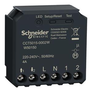 Schneider Electric Wiser CCT5015-0002W Jaloezie- en rolluikactor 1-kanaals CCT5015-0002W