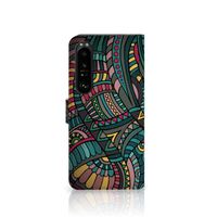 Sony Xperia 1 IV Telefoon Hoesje Aztec - thumbnail