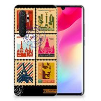 Xiaomi Mi Note 10 Lite Siliconen Back Cover Postzegels - thumbnail