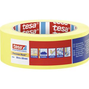 tesa PRECISION 04334-00003-00 Maskeertape Präzisionskrepp Geel (l x b) 50 m x 38 mm 1 stuk(s)