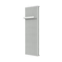 Vipera Corrason dubbele badkamerradiator 60 x 180 cm centrale verwarming mat wit zij- en middenaansluiting 3.468W