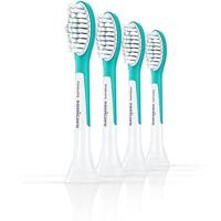 Philips Sonicare For Kids Opzetborstels - 4 Stuks - Compact formaat - Kindvriendelijke reiniging - Vanaf 7 jaar - Sonische beweging voor tandplakverwijdering - HX6044/33