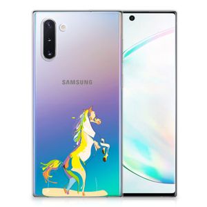 Samsung Galaxy Note 10 Telefoonhoesje met Naam Horse Color