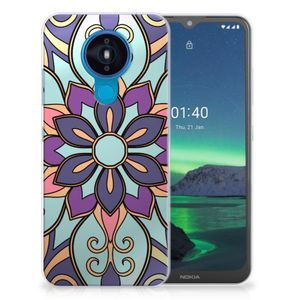 Nokia 1.4 TPU Case Purple Flower