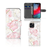 Apple iPhone 11 Pro Hoesje Lovely Flowers - thumbnail