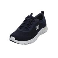 Skechers Arch Fit Vista Sneaker voor dames, Navy Engineered Mesh Trim, 37 EU