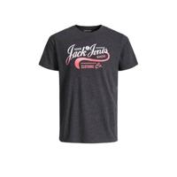 JACK & JONES T-shirt JJNICK met logo zwart