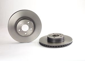 Remschijf COATED DISC LINE BREMBO, Remschijftype: Binnen geventileerd, u.a. für Subaru, Toyota