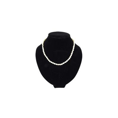 Parel collier subtile - 40 cm - wit - 40 cm