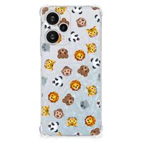 Doorzichtige Silicone Hoesje voor Xiaomi Poco F5 Dieren Emojis