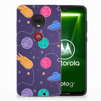 Motorola Moto G7 | G7 Plus Silicone Back Cover Space Motorola Moto G7 | G7 Plus Silicone Back Cover Space