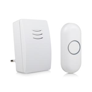 Byron Draadloze deurbelset Wireless doorbell set DB132