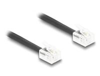 DeLOCK 90202 telephone cable 2 m Black