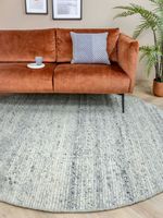 MOMO Rugs - Vloerkleed Stone Grey Rond - 200 rond - thumbnail