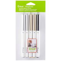 Cricut Explore/Maker Point Pen 10-Pack Everyday Collection Stiftset Zilver, Goud, Zwart - thumbnail