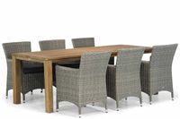 Garden Collections Dublin/Bristol 220 cm dining tuinset 7-delig