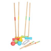 Small Foot Houten Croquet Buitenspel, 20dlg. - thumbnail