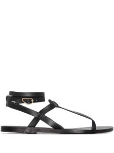 Ancient Greek Sandals sandales Estia - Noir