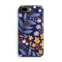 Flowers with blue leaves: iPhone 7 Plus Tough Case - thumbnail