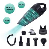 JAP Appliances Tornado S3 - Kruimeldief snoerloos (150W) met oplaadhangsysteem - 5 Opzetstukken en 2 HEPA-filters