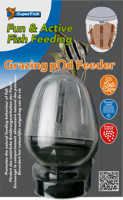 Superfish Grazing Pod Feeder: Voedersysteem voor Alle Vissoorten - Stimuleert Jachtinstinct & Spijsvertering