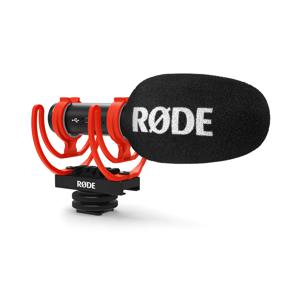 RODE Microphones VideoMIc Go 2 USB-microfoon Dasspeld Zendmethode:USB, Kabelgebonden Incl. windkap Microfoon TRS (3.5 mm jackplug) USB, Kabelgebonden