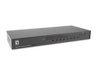 LevelOne KVM-3208 KVM-switch met 8 poorten PS/2-USB VGA KVM