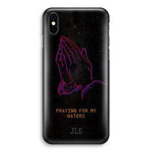 Praying For My Haters: iPhone X Volledig Geprint Hoesje