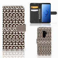 Samsung Galaxy S9 Plus Telefoon Hoesje Aztec Brown