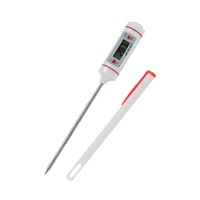 Digitale vleesthermometer / keuken thermometer RVS/kunststof 18 cm - thumbnail