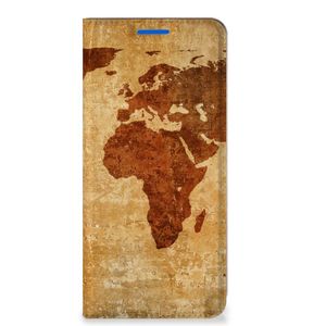 OPPO Reno6 5G Book Cover Wereldkaart