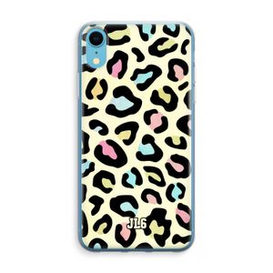 Leopard pattern: iPhone XR Transparant Hoesje