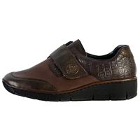 Rieker Dames Loafers Bruin Mocassin, bruin, 36 EU