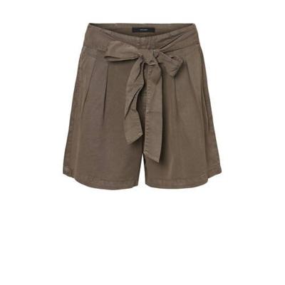 VERO MODA CURVE high waist wide leg korte broek VMMIA bruin VERO MODA CURVE high waist wide leg korte broek VMMIA bruin