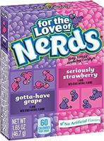 Wonka Nerds - Strawberry/Grape 46,7 Gram ***THT 04-2024***