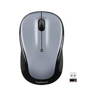 Logitech M325 Draadloze Muis, 2.4 GHz Unifying USB dongle, 1000 DPI Optische Tracking, Batterijduur 18 maanden, PC/Mac/Laptop - licht Zilver/Grijs