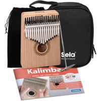 Sela SE 235 Kalimba 17 Set met draagtas en lesboekje