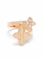 Roberto Coin bague Princess Flower en or 18ct ornée de diamants - Rose - thumbnail