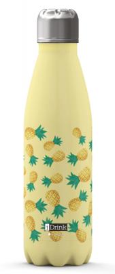 Total Juggling thermosfles Ananas 500 ml staal geel Total Juggling thermosfles Ananas 500 ml staal geel