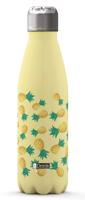 Total Juggling thermosfles Ananas 500 ml staal geel