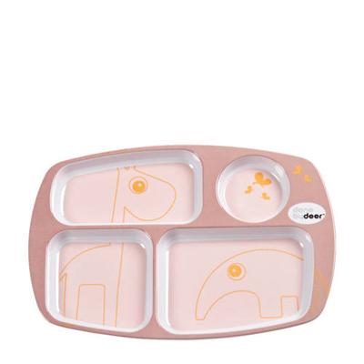 Done by Deer compartimenten bord roze