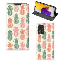 Samsung Galaxy A72 (5G/4G) Flip Style Cover Ananas