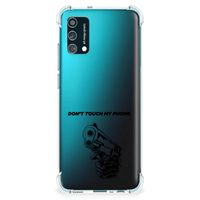 Samsung Galaxy M02s | A02s Anti Shock Case Gun Don't Touch My Phone - thumbnail