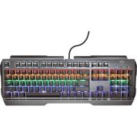 Trust GXT877 Scarr - Gaming Toetsenbord - Mechanisch - Zwart, Metallic
