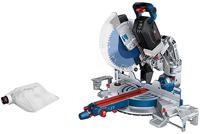 Bosch Blauw GCM 18V-305 GDC Professional Accukap- en verstekzaag BITURBO | zonder accu's en lader - 0601B43000