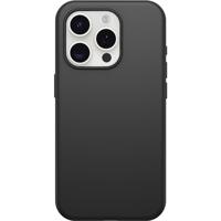 OtterBox Symmetry-hoesje voor iPhone 15 Pro, schokbestendig, valbestendig, dunne beschermende hoes, 3x getest volgens militaire standaard, Zwart, Zonder Verpakking