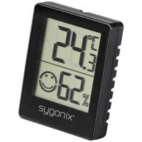 Sygonix Thermo- en hygrometer Zwart - thumbnail