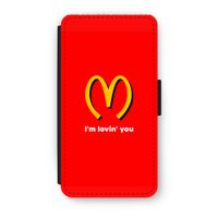 I'm lovin' you: iPhone X Flip Hoesje