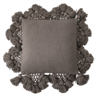 Bloomingville Kussen Gent Bruin Katoen